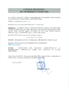 Liste délibérations du 27-03-26