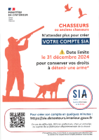 Création compte SIA