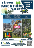Séjour Parc à thème CC ELAN
