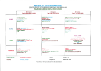 Menus cantine décembre