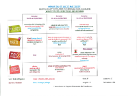 menus cantine mai