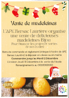 Vente Madeleines Bijou APE