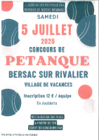 Concours de Pétanque