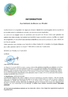 INFORMATION CHATS ERRANTS