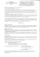 Arrêté municipal CFBL VC5Ter