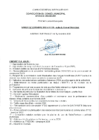 Convocation CM du 22-11-25