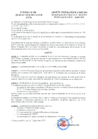 Arrêté travaux la SAUR