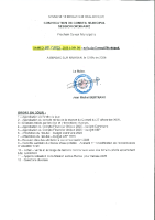 Convocation CM du 07-03-2026