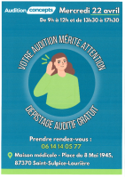 Dépistage auditif gratuit