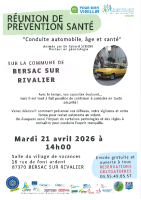 RÉUNION DE PRÉVENTION SANTÉ