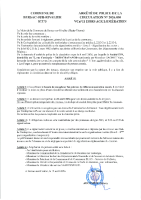 arrêté circulation les Forges