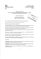 arrêté préfectoral interdisant manifestation sportive en extérieur